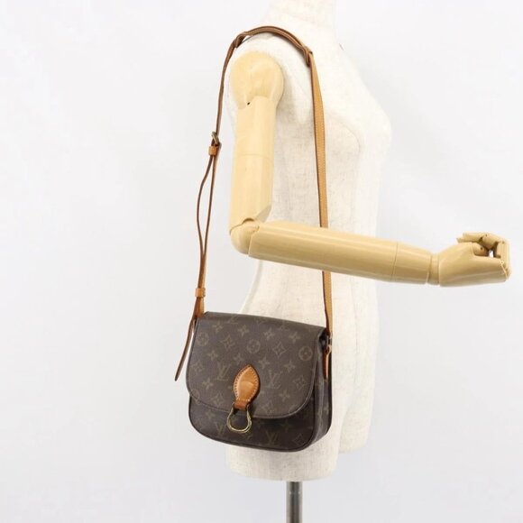 LOUIS VUITTON Monogram Saint Cloud MM Shoulder Bag M51243 LV Auth am9509 - Picture 14 of 16